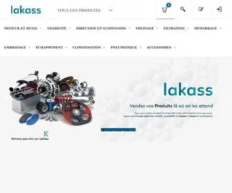 Lakass.com(Le Premier Marché de Gros et de détail de la pieces de rechange en Algérie) Screenshot