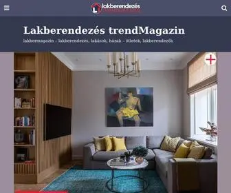 Lakbermagazin.hu(Lakberendezés trendMagazin) Screenshot
