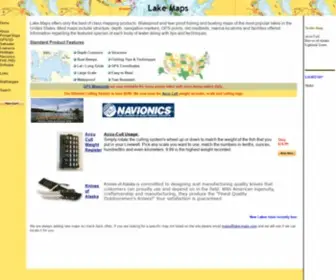 Lake-Maps.com(Lake Maps) Screenshot