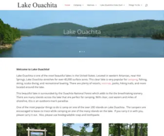Lake-Ouachita.com(Lake Ouachita) Screenshot