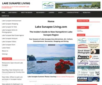 Lake-Sunapee-Living.com(Lake Sunapee Living) Screenshot