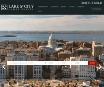Lakeandcityhomes.com(Madison WI Real Estate Listings) Screenshot