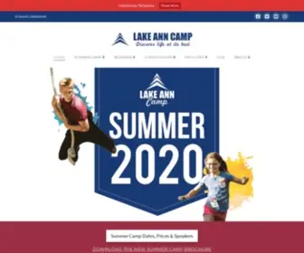 Lakeanncamp.com(Lake Ann Camp) Screenshot