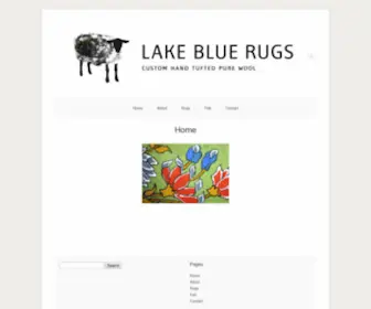 Lakebluerugs.com(Custom Hand Tufted Pure Wool Rugs) Screenshot