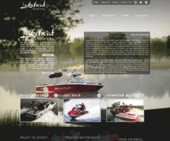 Lakeboatrental.com(Lake Boat Rentals And Tours) Screenshot