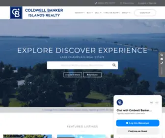 Lakechamplainrealestate.net(Coldwell Banker Islands Realty) Screenshot