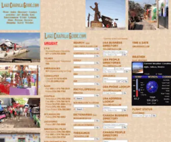 Lakechapalaguide.com(Lake Chapala Mexico Guide to Ajijic) Screenshot