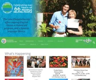 Lakechapalasociety.org(The Lake Chapala Society) Screenshot