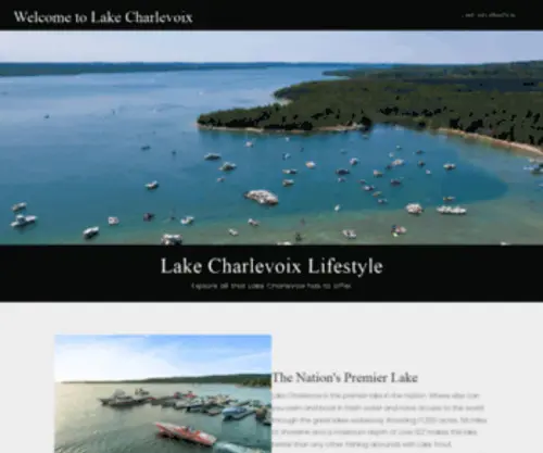 Lakecharlevoix.com(Jeff Wellman) Screenshot