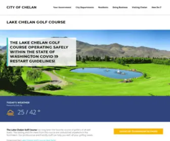 Lakechelangolf.com(Lake Chelan Golf Course) Screenshot