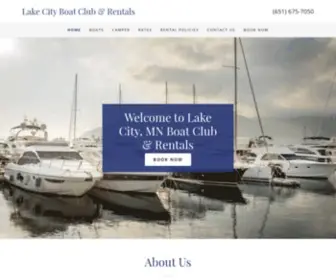 Lakecity-Boatclub.com(Lake City Boat Club & Rentals) Screenshot