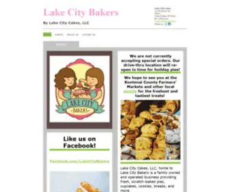 Lakecitycakes.com(Lake City Cakes) Screenshot