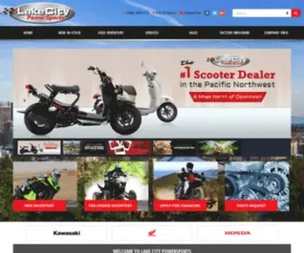 Lakecitypowersports.com(Home Lake City Powersports Seattle) Screenshot