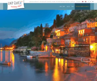 Lakecomo.info(Sehr geehrter Besucher) Screenshot