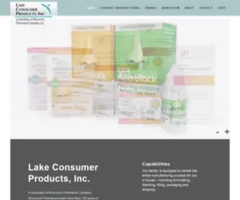 Lakeconsumer.com(Lake Consumer Products) Screenshot