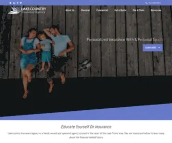 Lakecountryins.com(Lakecountry Insurance Agency) Screenshot