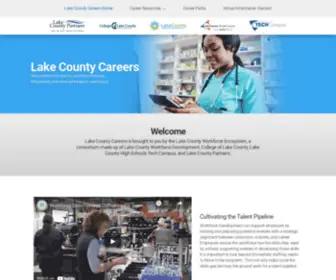 Lakecountycareers.com(Lake County) Screenshot