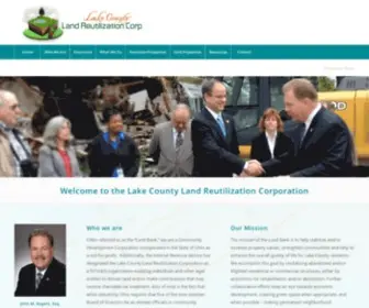 Lakecountylandbank.org(Lake County Land Bank) Screenshot