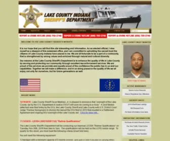 Lakecountysheriff.com(Lake County Sheriff) Screenshot