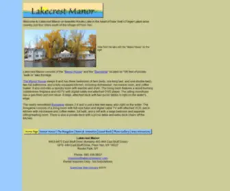 Lakecrestmanor.com(Lakecrest Manor) Screenshot