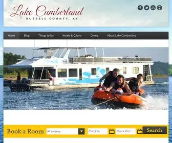 Lakecumberlandvacation.com(Lake Cumberland Tourist Commission) Screenshot