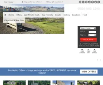 Lakedistricthotels.net(Luxury Lake District Hotels) Screenshot
