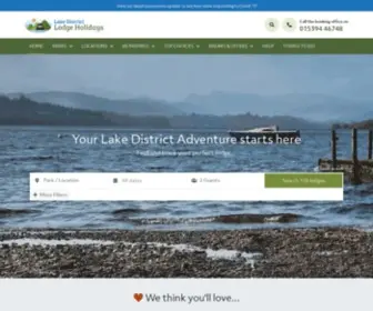 Lakedistrictlodgeholidays.co.uk(Lodges & Log Cabins to rent UK) Screenshot