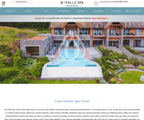 Lakedistrictspa.co.uk(Lodore Falls Hotel Spa) Screenshot