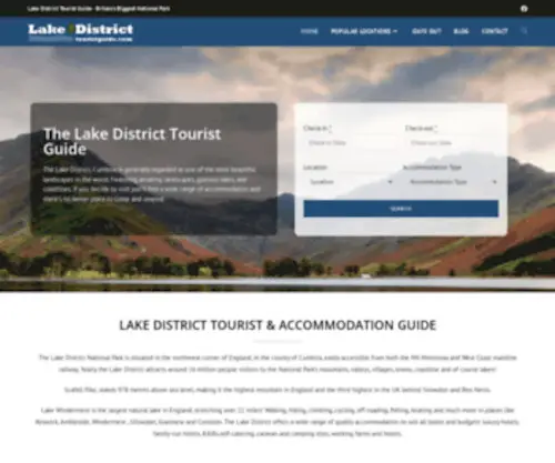 Lakedistricttouristguide.com(Lake District Accommodation) Screenshot