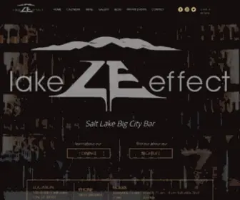 Lakeeffectslc.com(Lake Effect) Screenshot