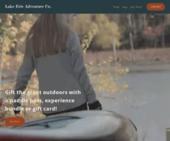 Lakeerieadventure.com(Lake Erie Adventure Co) Screenshot