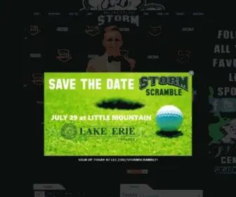Lakeeriestorm.com(Lake Erie Athletics) Screenshot