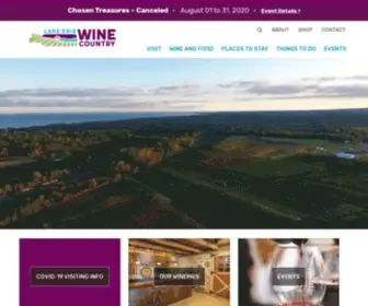 Lakeeriewinecountry.org(Lake Erie Wine Country) Screenshot