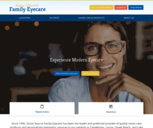 Lakefamilyeyecare.com(Family eyecare) Screenshot