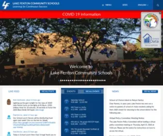Lakefentonschools.org(Lake Fenton Community Schools) Screenshot