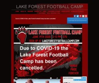 Lakeforestfootballcamp.com(Lakeforestfootballcamp) Screenshot