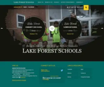 Lakeforestschools.org(Lake Forest Schools) Screenshot