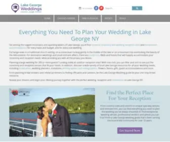 Lakegeorgeweddings.com(Plan a Perfect Lake George Wedding with This Ultimate Guide) Screenshot