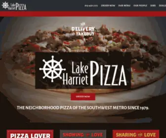 Lakeharrietpizza.com(Lake Harriet Pizza) Screenshot