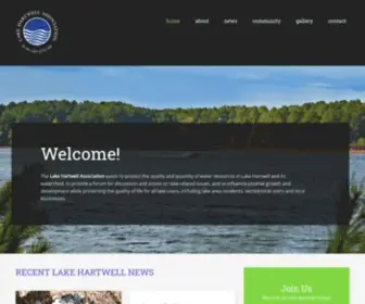 Lakehartwellassociation.org(Lake Hartwell Association) Screenshot