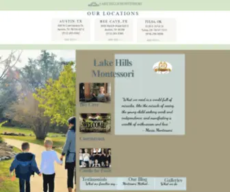 Lakehillsmontessori.com(Lake Hills Montessori) Screenshot