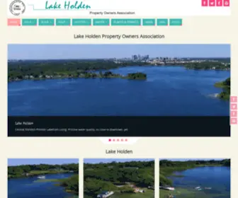 Lakeholden.org(Lake Holden Property Owners Association) Screenshot