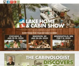 Lakehomeandcabinshow.com(Up North Expo) Screenshot