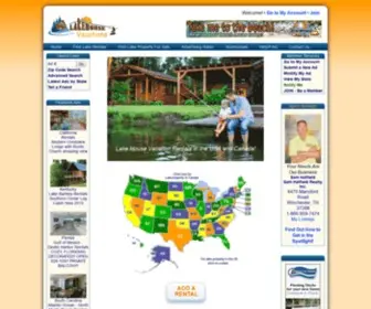 Lakehousevacations.com(Lake House Vacation Rental Specialist) Screenshot