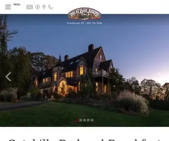 Lakejoseph.com(Catskills Bed and Breakfast) Screenshot