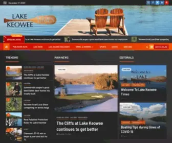 Lakekeoweetimes.com(Lake Keowee Times) Screenshot