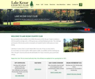 Lakekezargolf.com(Lake Kezar Country Club) Screenshot