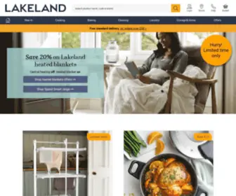 Lakeland.co.uk(The home of creative kitchenware) Screenshot