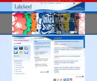 Lakelandcc.edu(Lakeland Community College) Screenshot