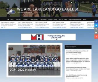 Lakelandeagles.org(Lakeland High School) Screenshot